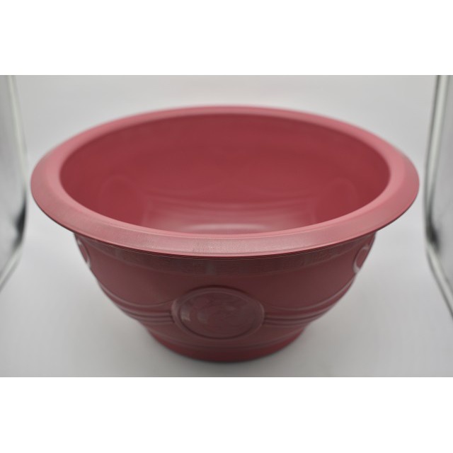 Combo 5 Chậu Không Khoan Lỗ phi 48CM màu đỏ, màu đen chậu trồng sen nước, trồng hoa súng