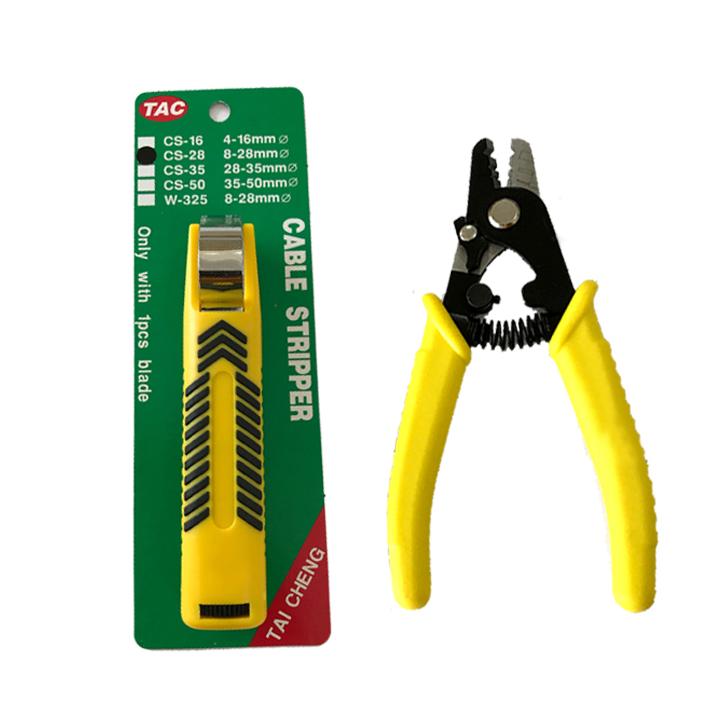 Dao rọc cáp quang và Kìm tuốt 3 lỗ