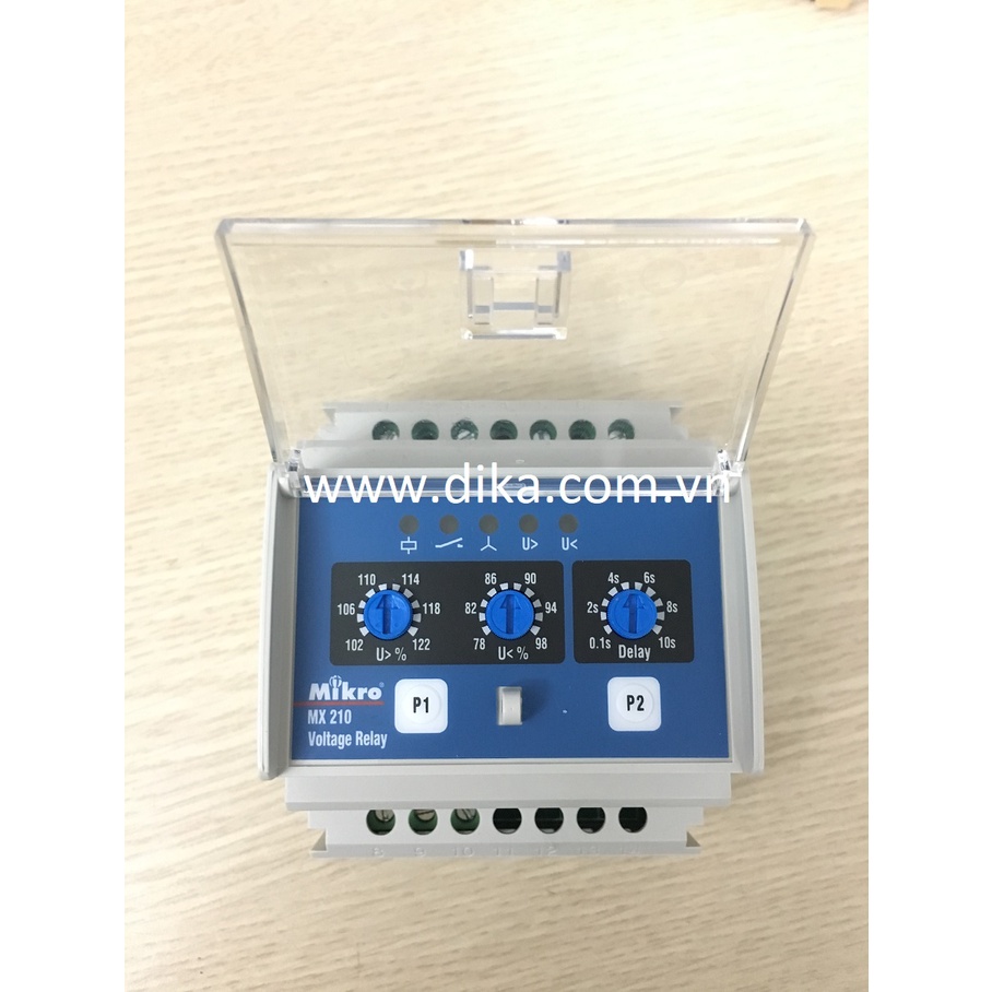 Rơle bảo vệ điện áp Mikro MX210
