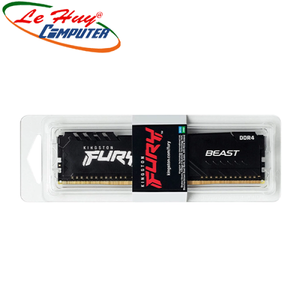 Ram Máy Tính Kingston Fury Beast Black 16GB 2666MHz DDR4 KF426C16BB1/16