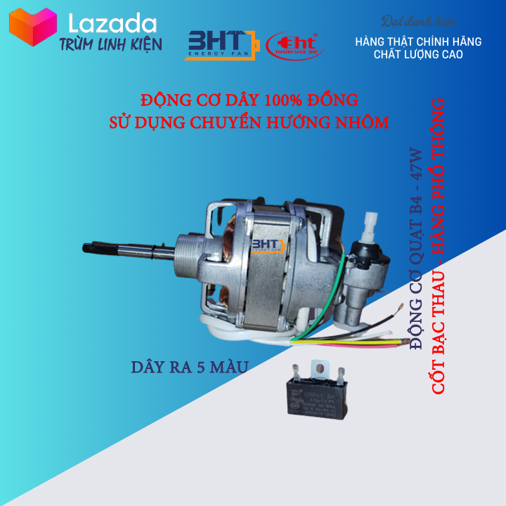 MOTER QUẠT MÁY B4-47W / 220V