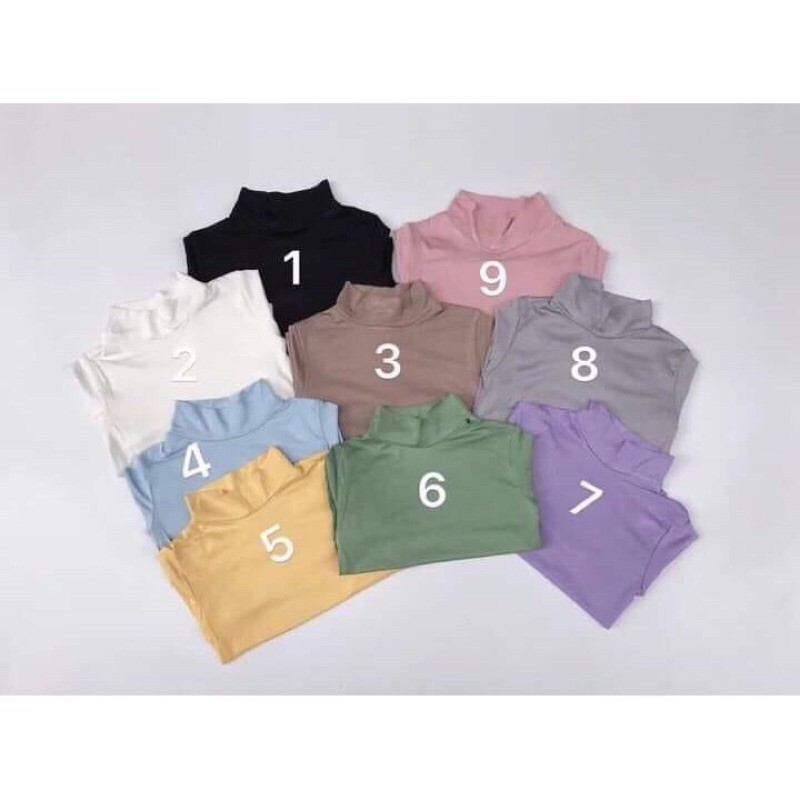 (MS51)Áo Thun Lạnh Cổ 3 Phân Cho Bé Yêu