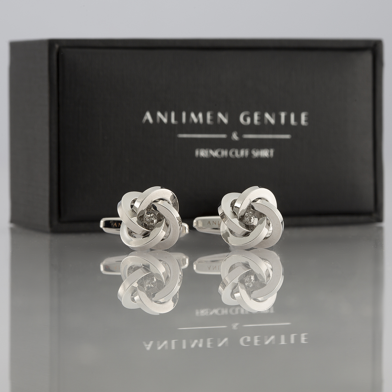Khuy măng sét nhẫn lồng Anlimen & Gentle