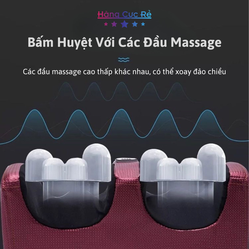 Máy massage chân bấm huyệt tự động, trị liệu giãn tĩnh mạch, mát xa lưu thông máu cao cấp - Shop Hàng Cực Rẻ