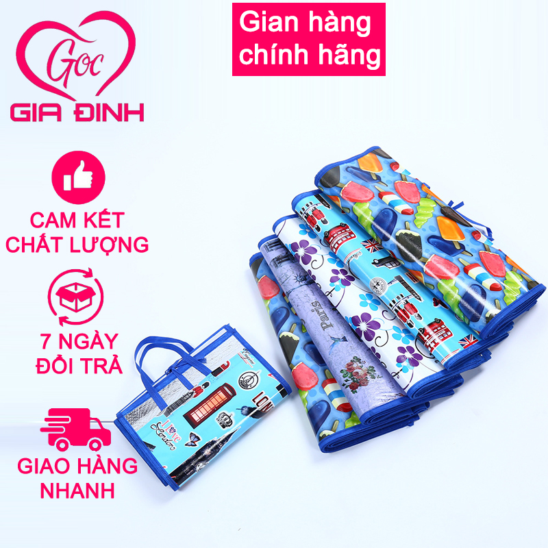 Chiếu  cói ngủ trưa văn phòng chiếu du lịch gấp gọn 90*170cm