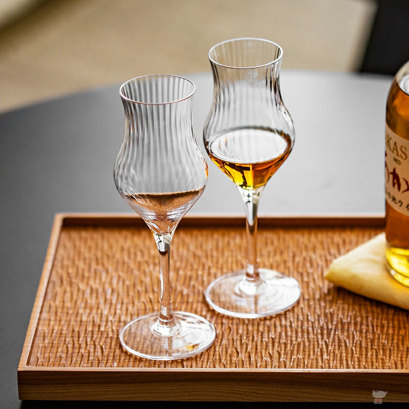 [Ly Tasting] Ly Tasting Sọc Cao Cấp - Ly Whisky Tasting Thủy Tinh