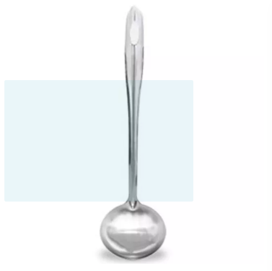 Vá Canh Vá lẩu Inox Cán Dài Dày