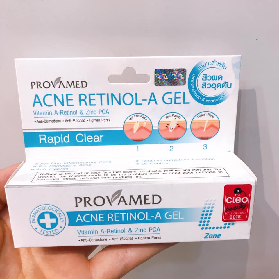 KEM TRỊ MỤN PROVAMED ACNE RETINOL-A GEL