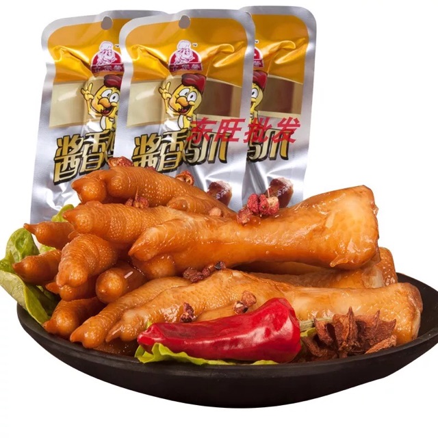 Chân gà Tương cay đỏ 18 cái