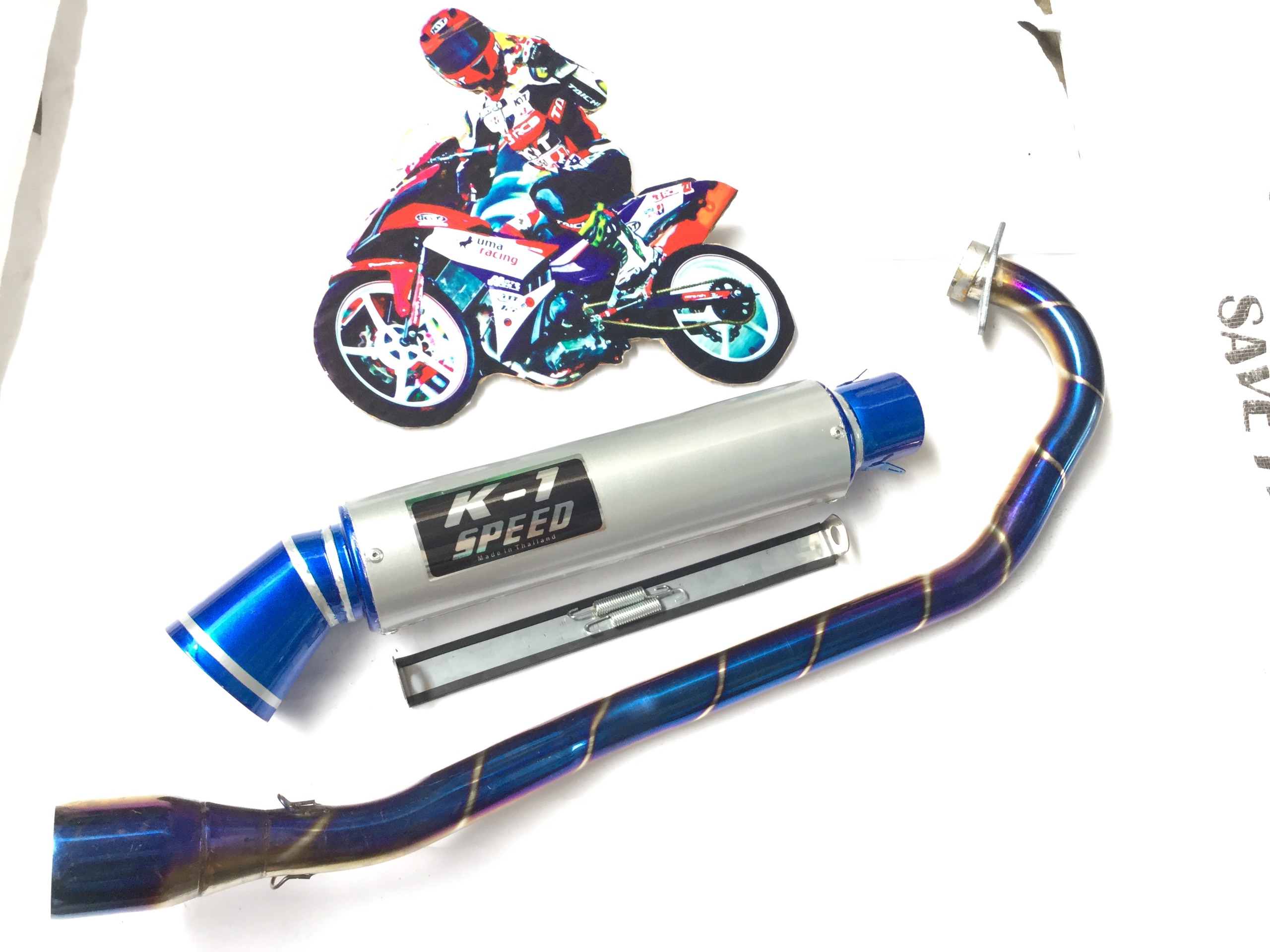 Pô K1 vip trắng - Cổ TiTan winer, sonic