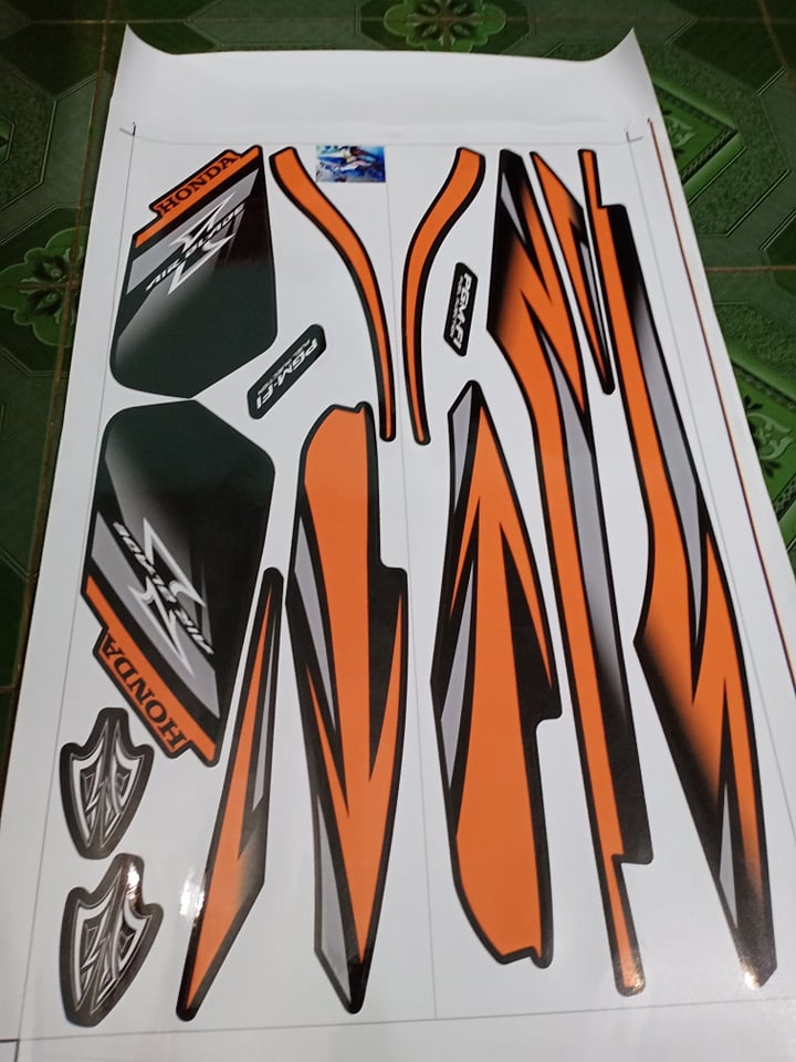 Tem rời ab 2009 cam đen