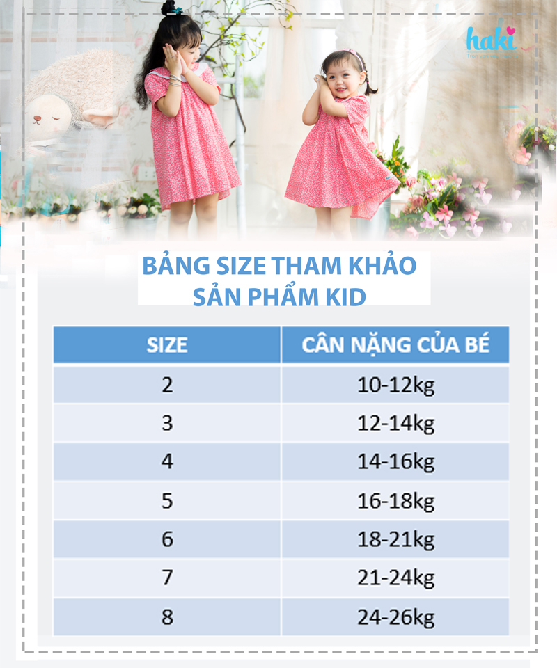 Bộ Yukata cộc tay cho bé HAKI HK152 (10-26kg)