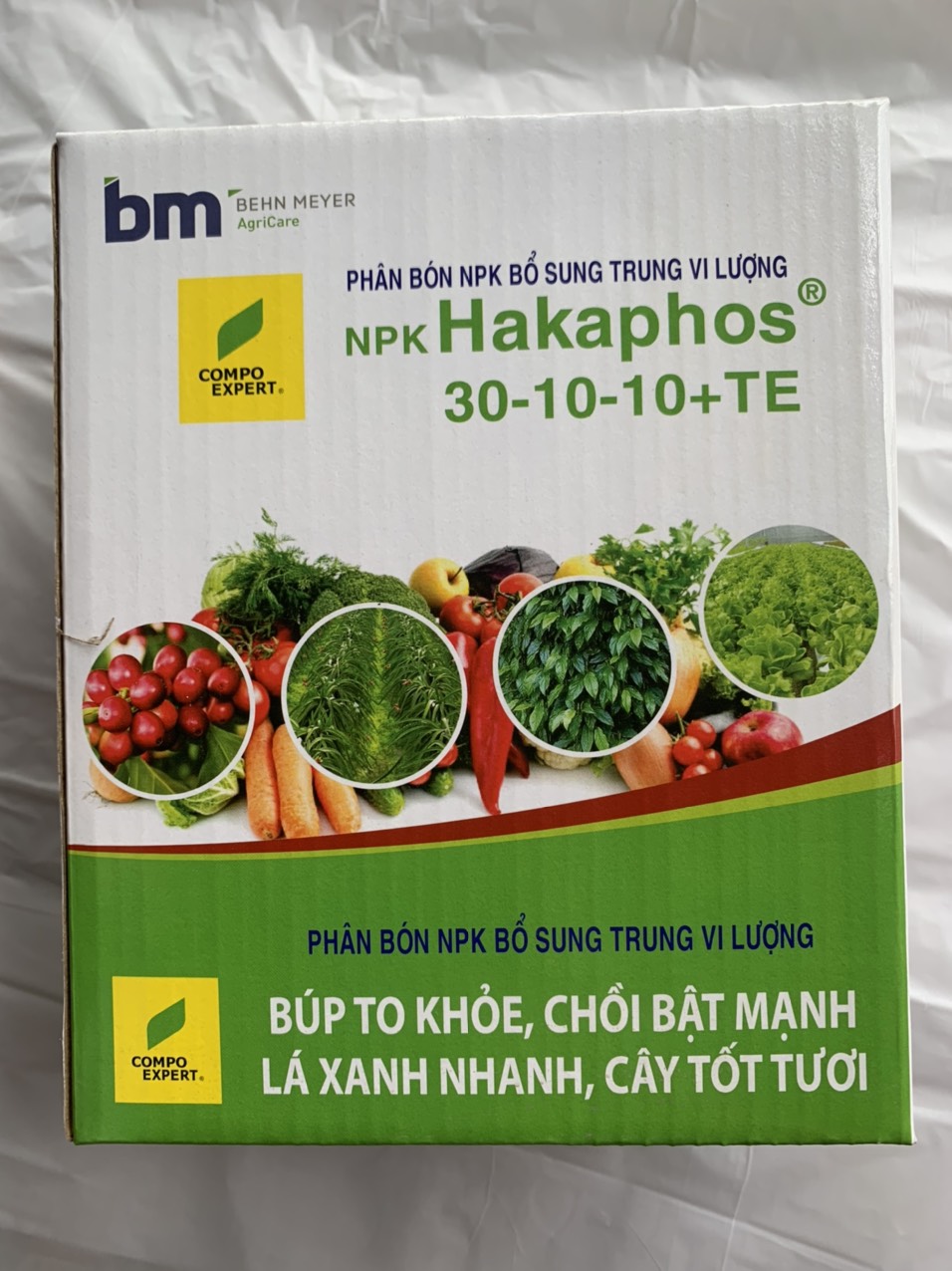 Phân bón lá NPK Hakaphos 30-10-10+TE (250gr/gói)