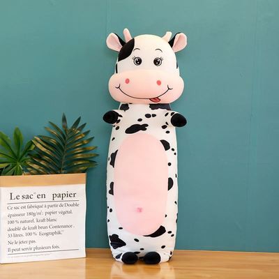 Gối ôm bò sữa trắng cao cấp Ghome