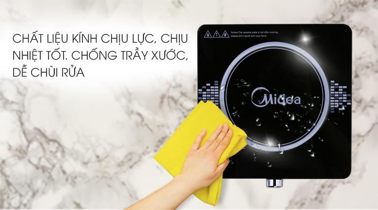 Bếp từ Midea MI-K1917EF(G) đen vàng