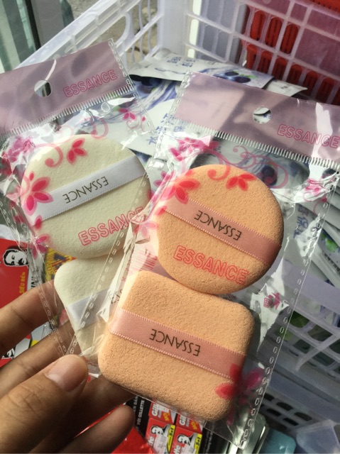 Sét 2 Bông, Đánh Phấn Trang Điểm Essance