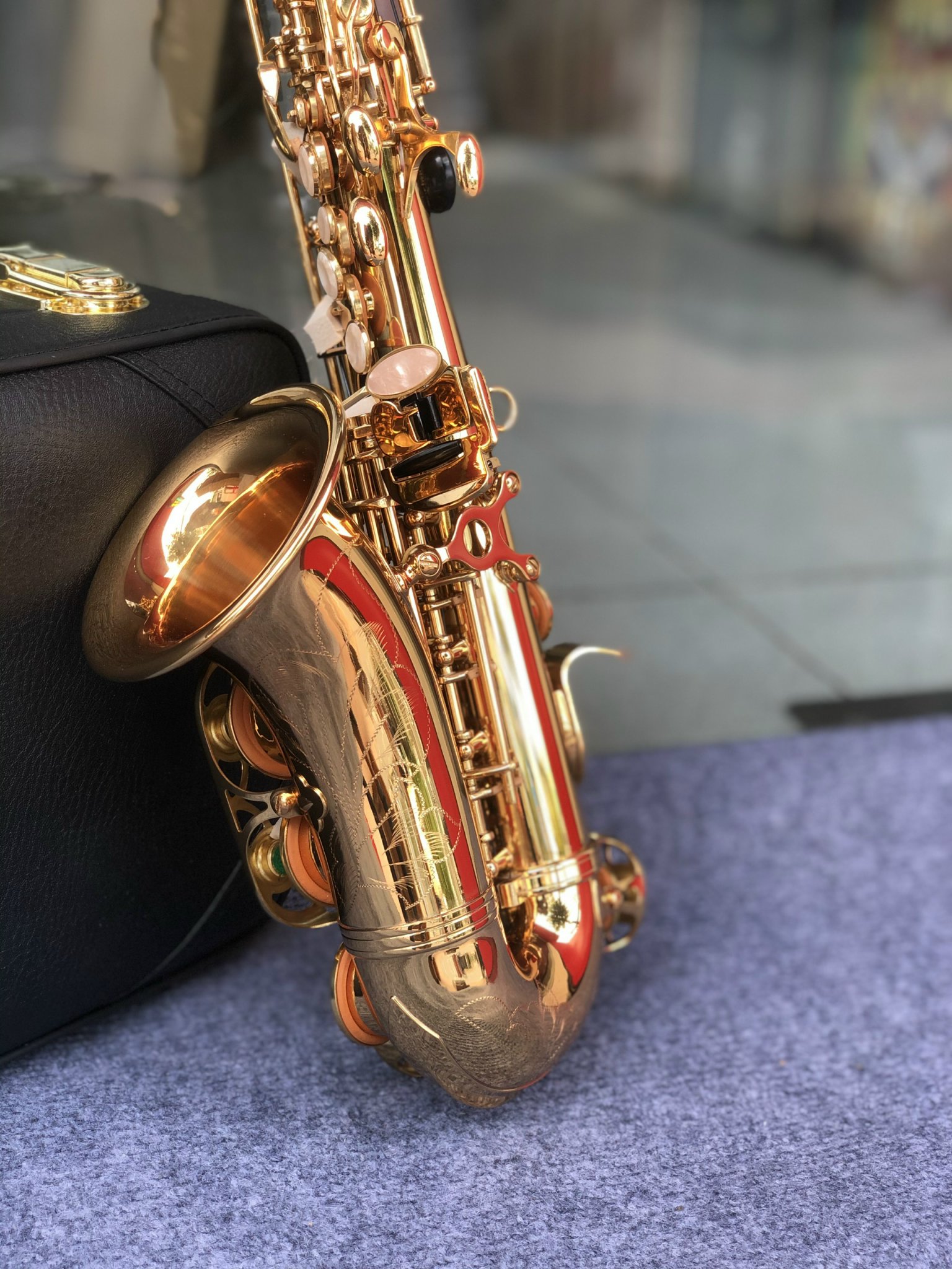 Kèn saxophone soprano cong Yamaha MK-008