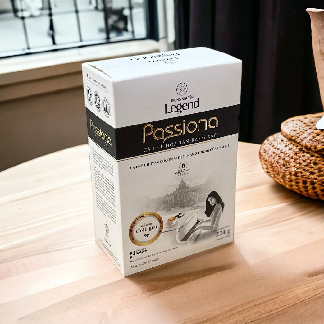 Cà Phê G7 Passiona 4in1 Trung Nguyên (Hộp 14 Gói)