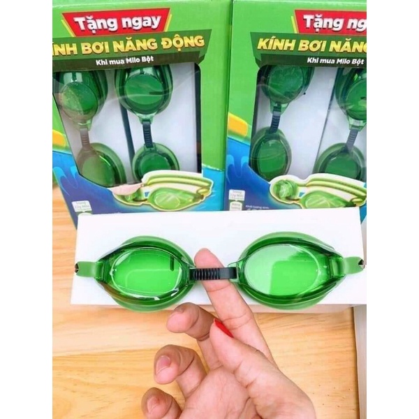 Kính bơi quà tặng từ milo