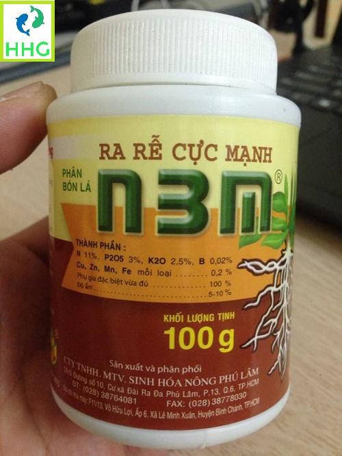 Phân Bón Lá N3M 100g RA RỄ CỰC MẠNH, Tiếp Sức Cây Trồng!