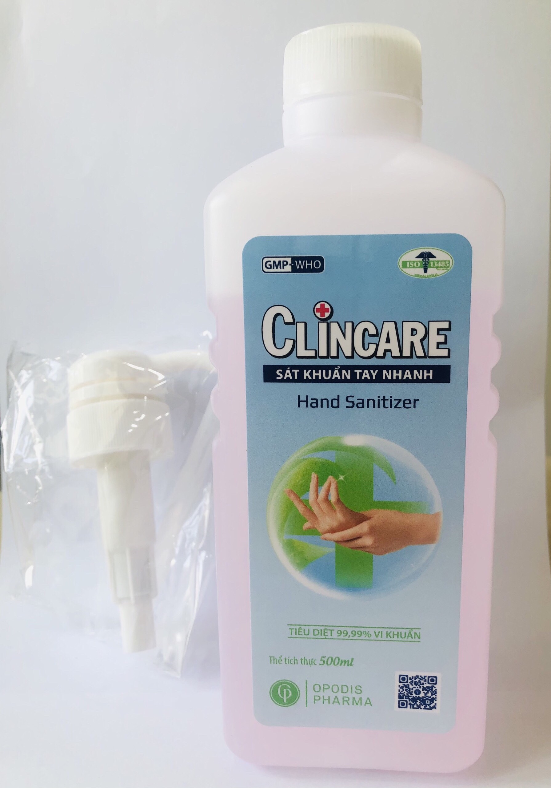 [HCM]Dung Dịch Sát Khuẩn Tay Clincare 500Ml