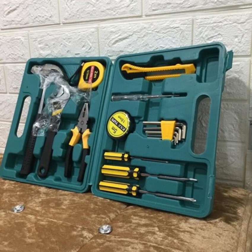 BỘ DỤNG CỤ SỬA ĐỒ GIA ĐÌNH  16 MÓN