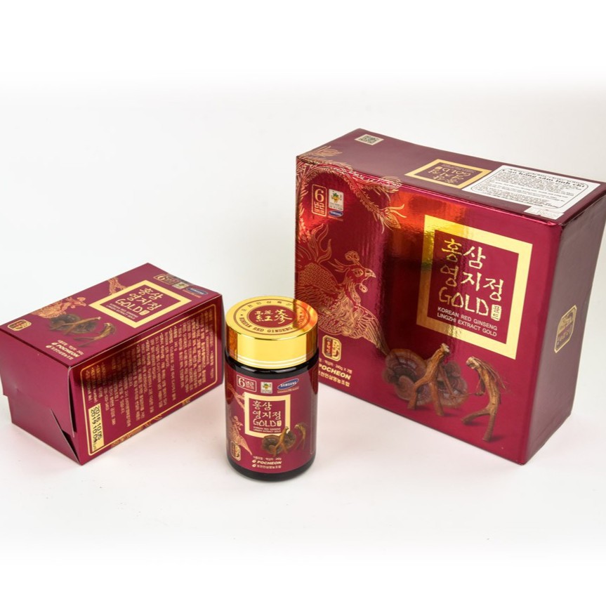 [HCM]Cao Hồng Sâm Linh Chi Pocheon Hàn Quốc (240g x 2)
