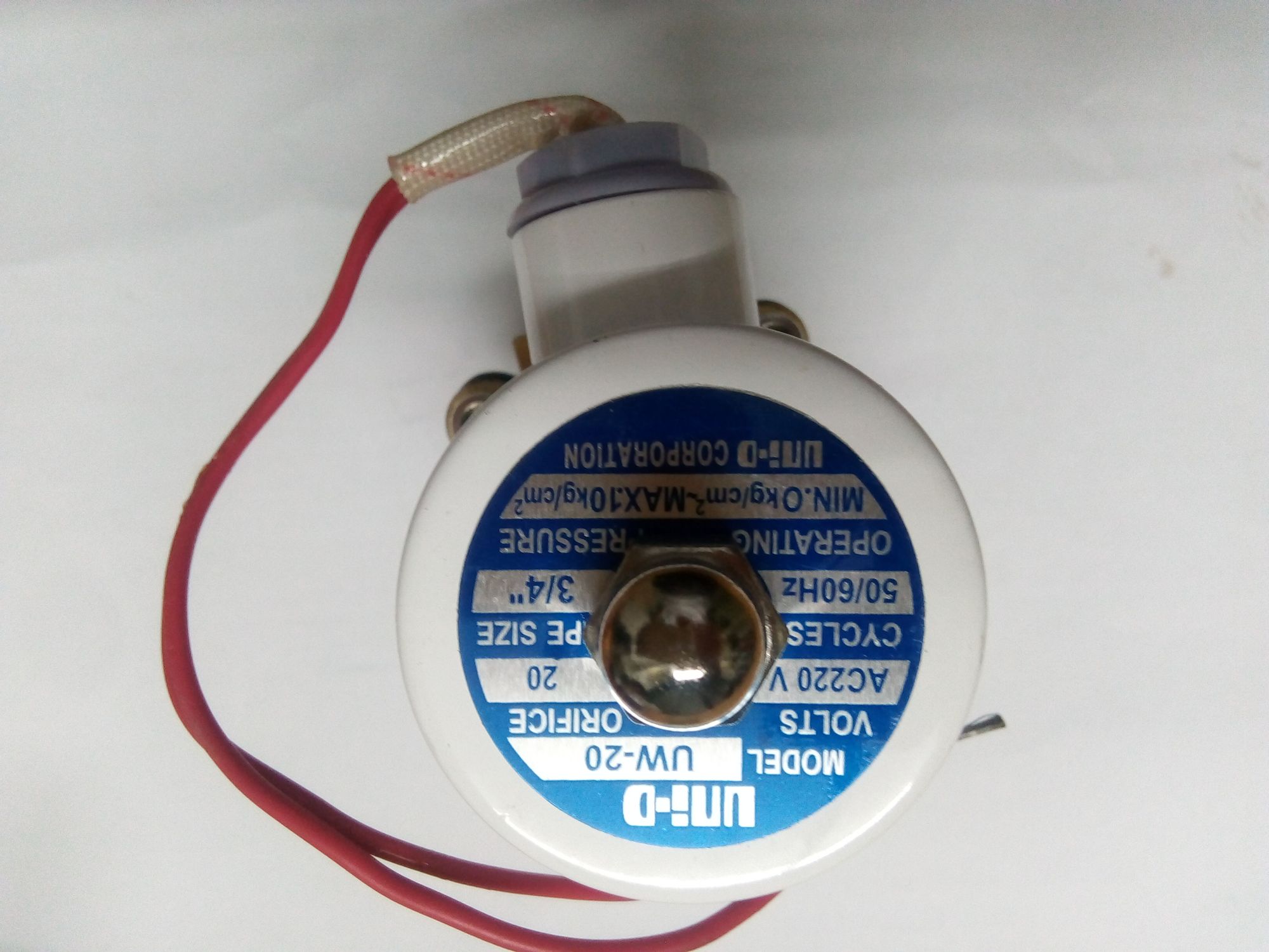 Van điện từ uni UW-20, 3/4 220 v loại tốt ...
