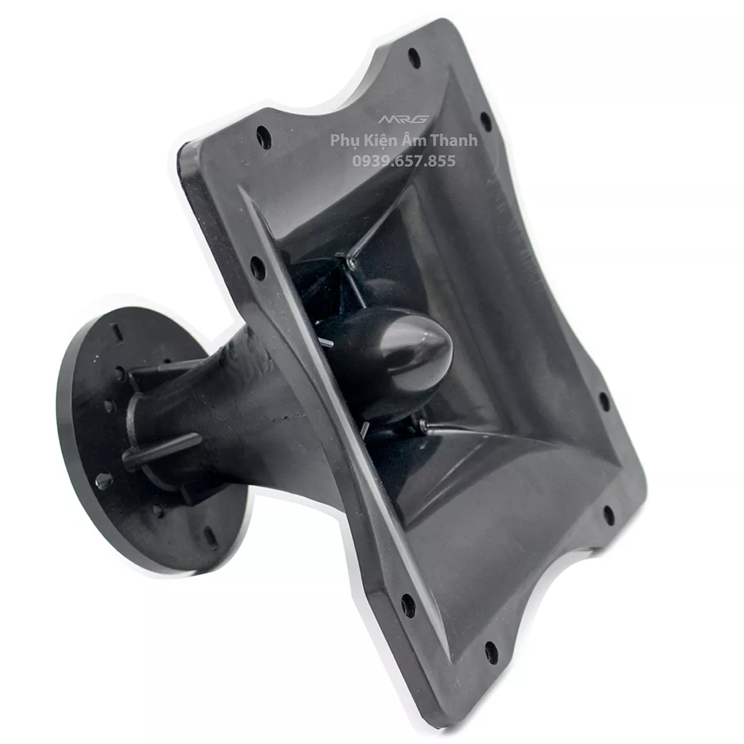 Throat speaker treble horn 23x23 for bulbs speaker treble 750 / 850 square large 23cm x 23cm