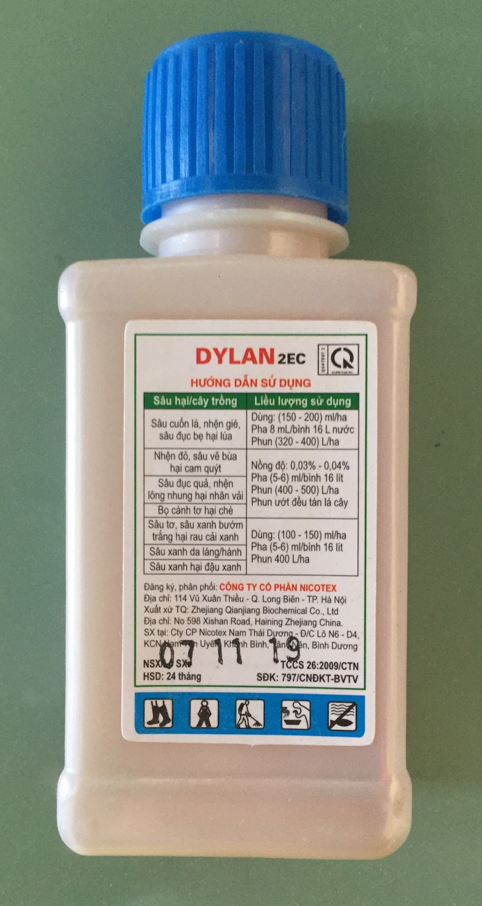 Thuốc trừ sâu sinh học Dylan - chai 100ml