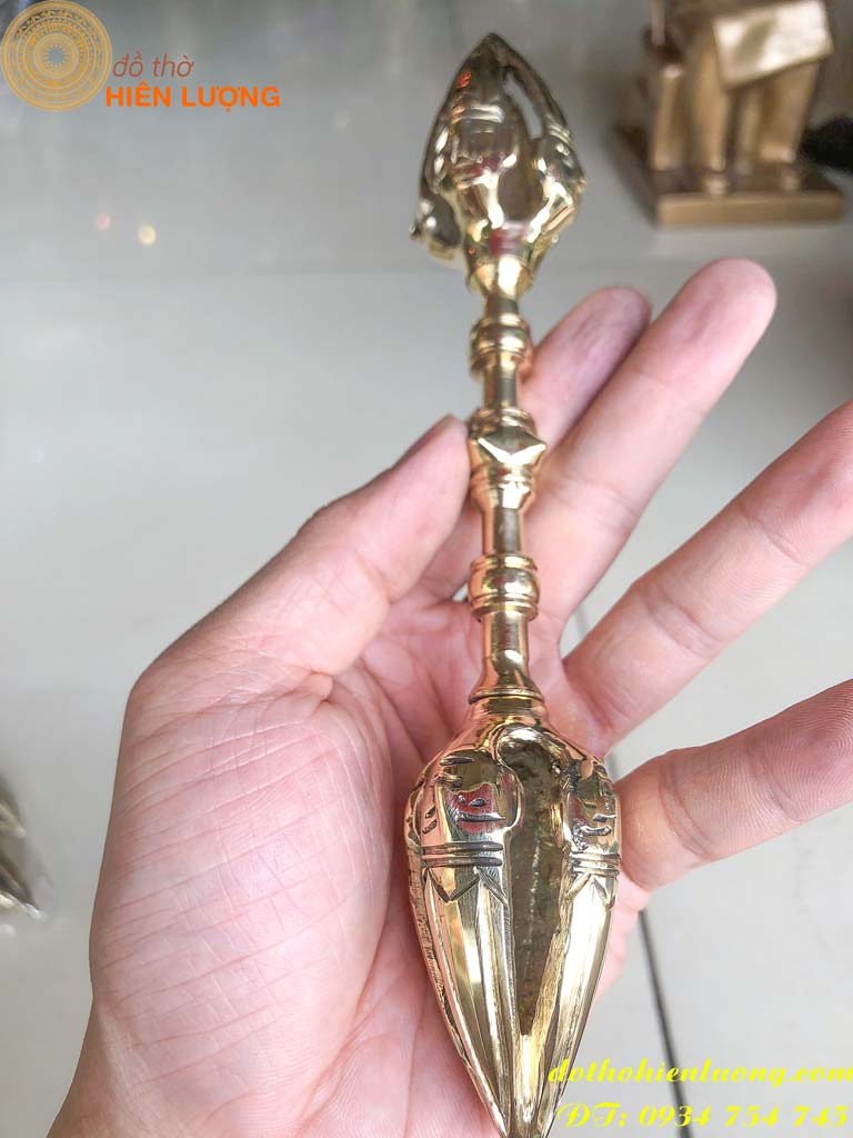 Brass charm (copper Cang Bell set) 20cm long