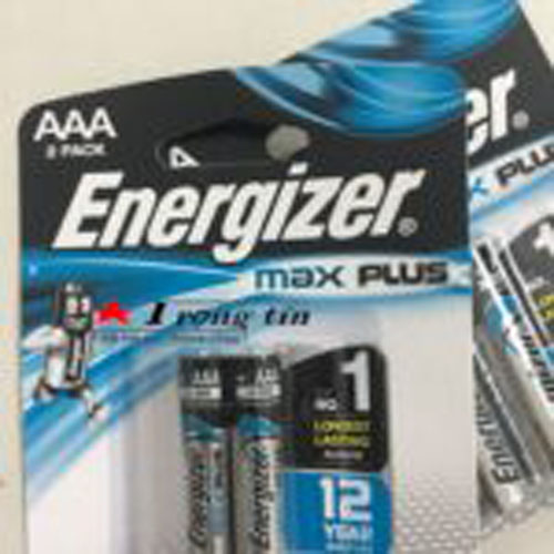 Pin AAA Energizer Max Plus EP92 BP2T (vỉ 2 viên)