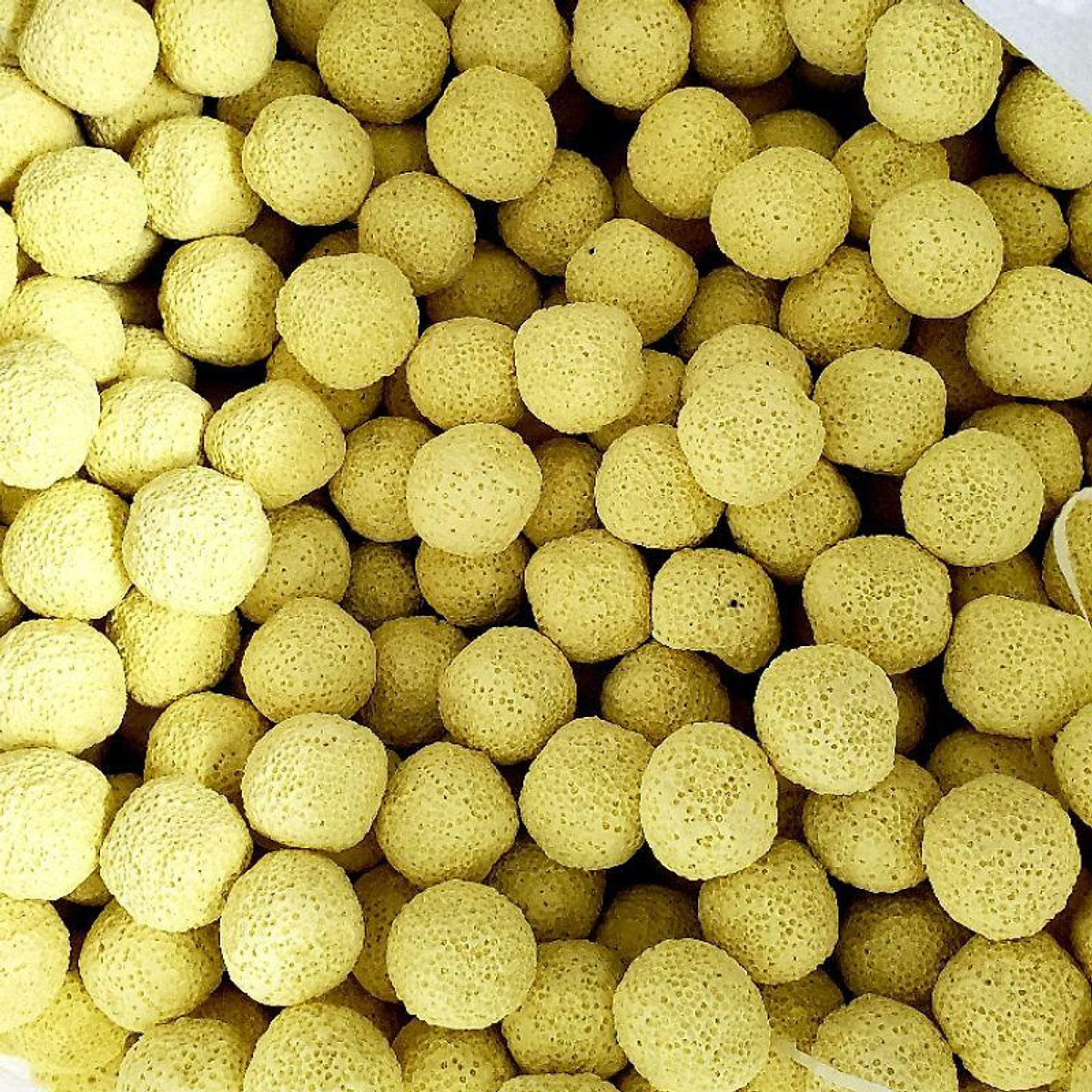 Sứ lọc viên Bi tròn Vàng ( 100g - 500g - 1kg)