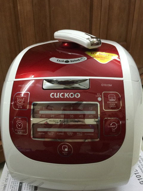 [Trả góp 0%]Nồi cơm điện Cuckoo 18 lít CRP G1015M