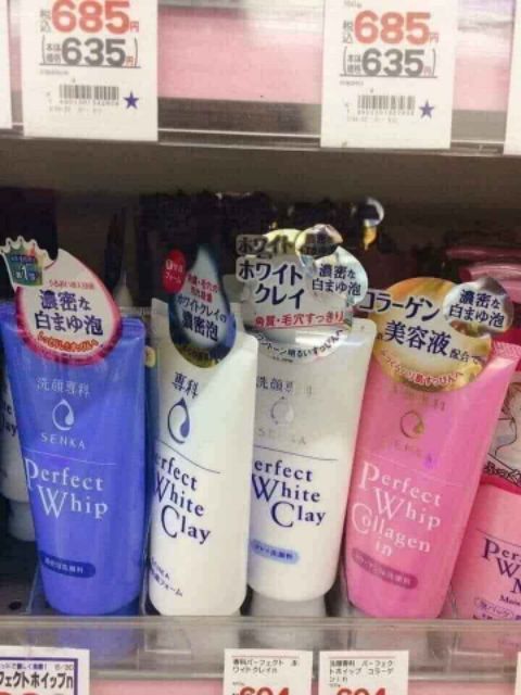 Sữa rửa mặt shisedo senka perfect whip 120g