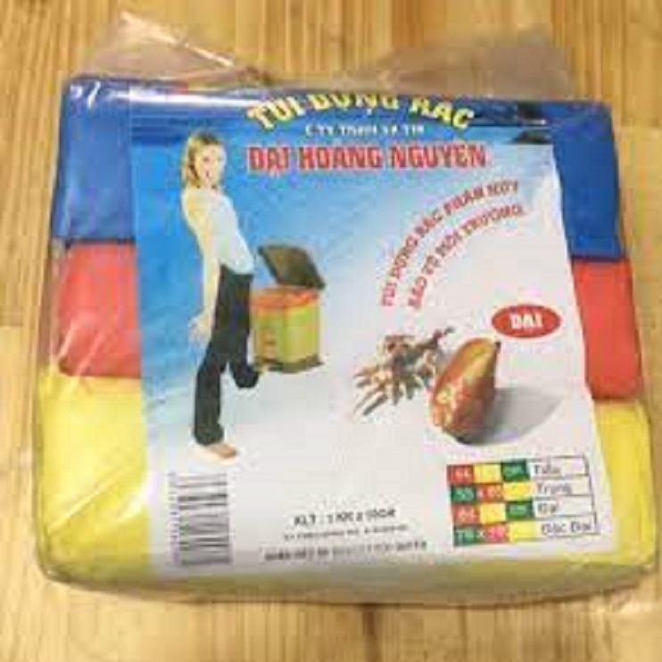 Lốc 3 cuộn bao rác các size