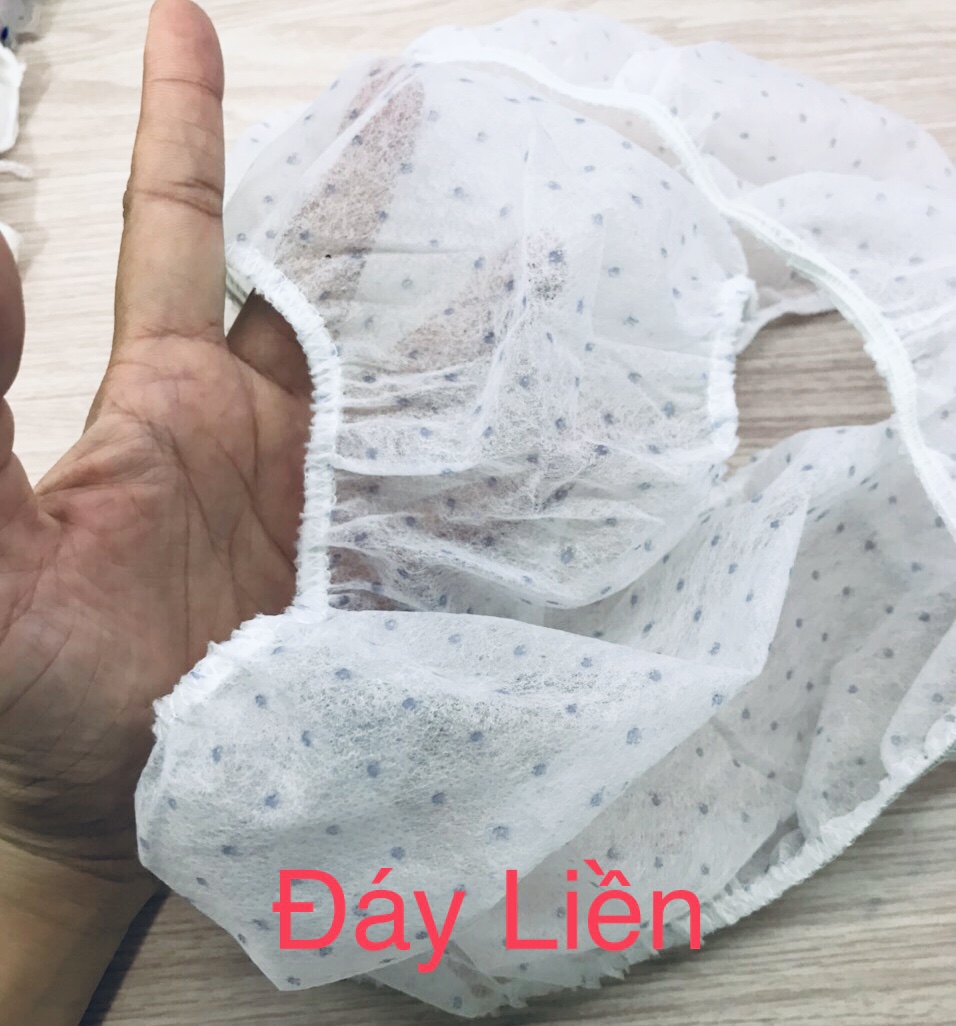 Quần Lót Giấy Happy Days Hồng sử dụng 1 lần 1 gói 5 chiếc (MSP: Đáy Liền - 1lớp đáy)