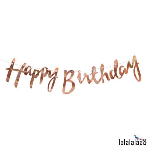 Dây Happy Birthday Ép Kim trang trí sinh nhật
