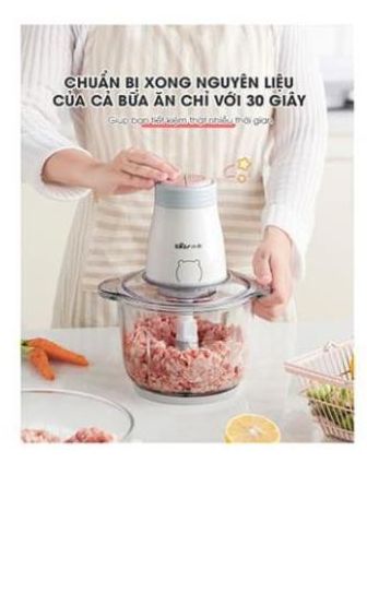 Máy Xay Thịt Đa Năng Bear QSJ-B02Q1 2L
