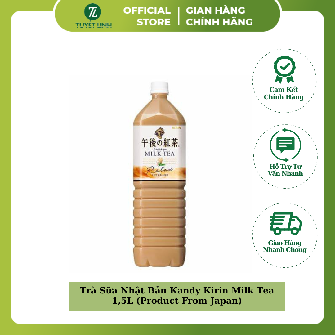 Trà Sữa Nhật Bản Kandy Kirin Milk Tea 1,5L (Product From Japan)