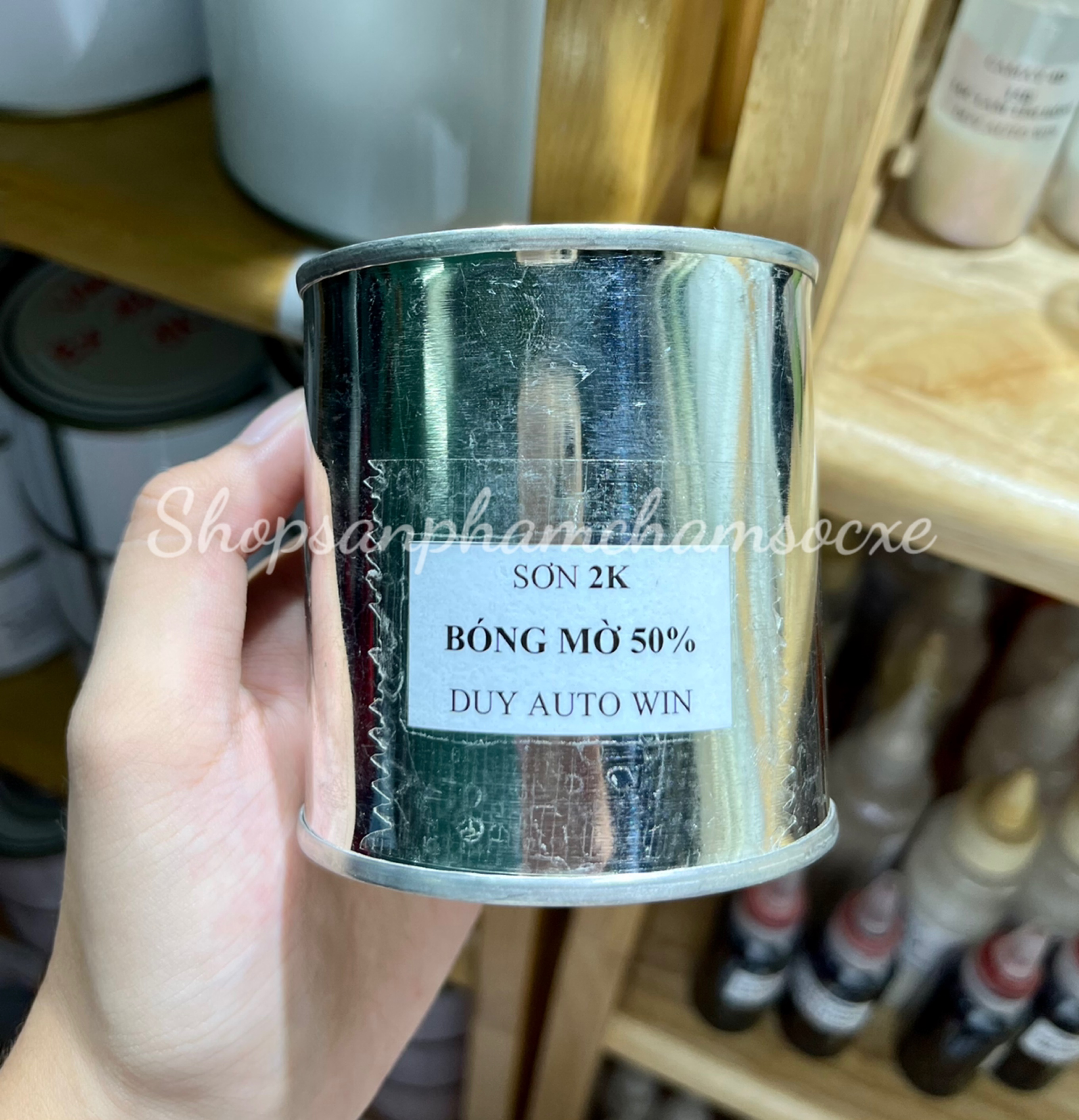 Bóng mờ 2k thổi màu mờ 50% - lon 250g, 0.5kg và 1kg