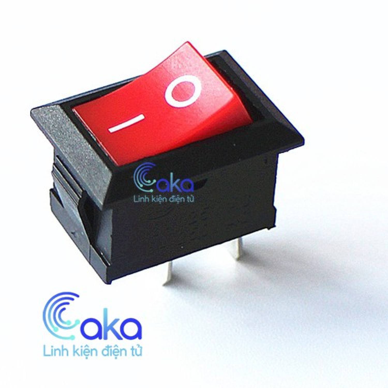 Công Tắc Bập Bênh KCD1-101 6A 250V ON OFF 2 Chân Không Đèn