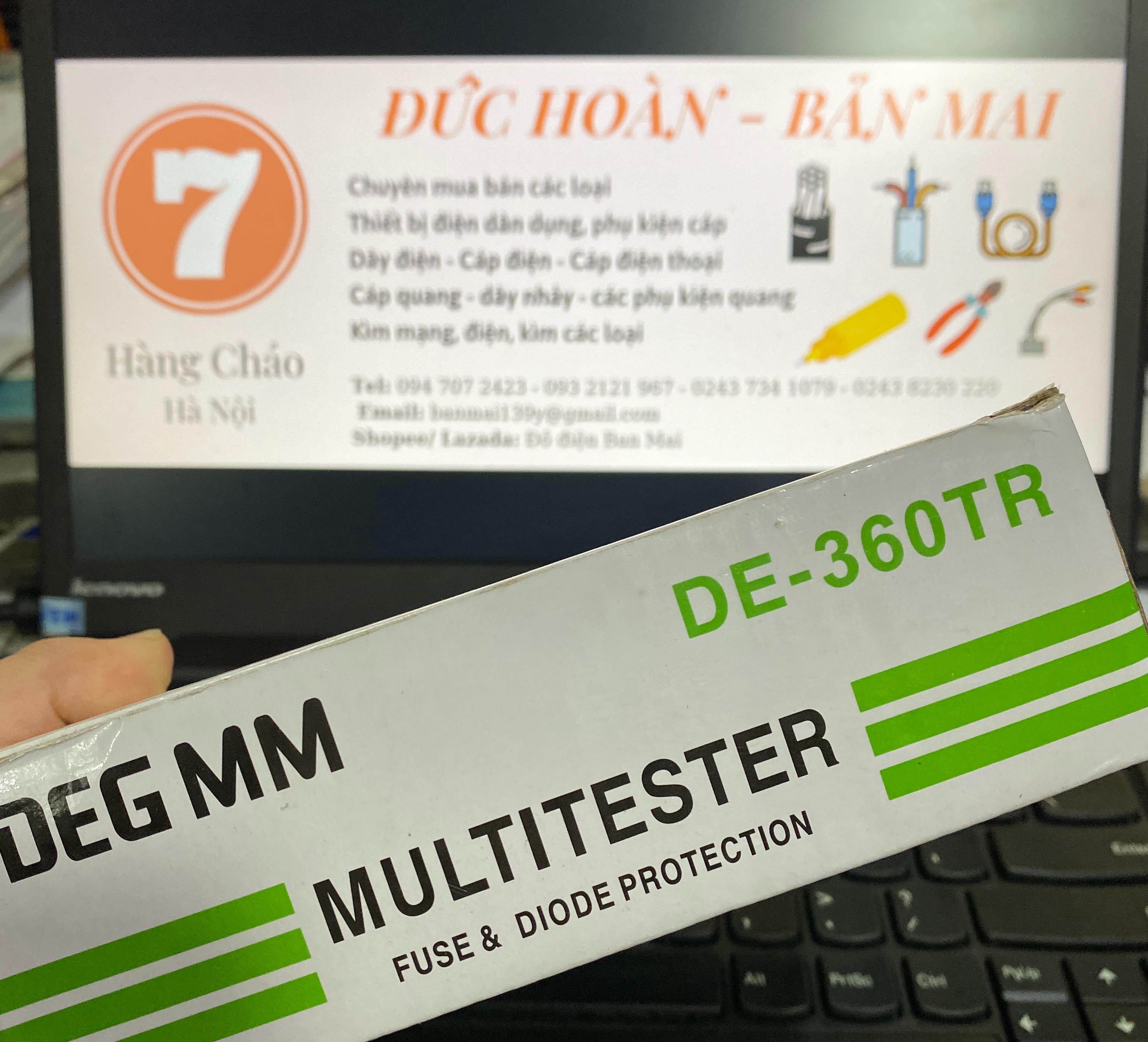 Đồng hồ vạn năng DE-360TR