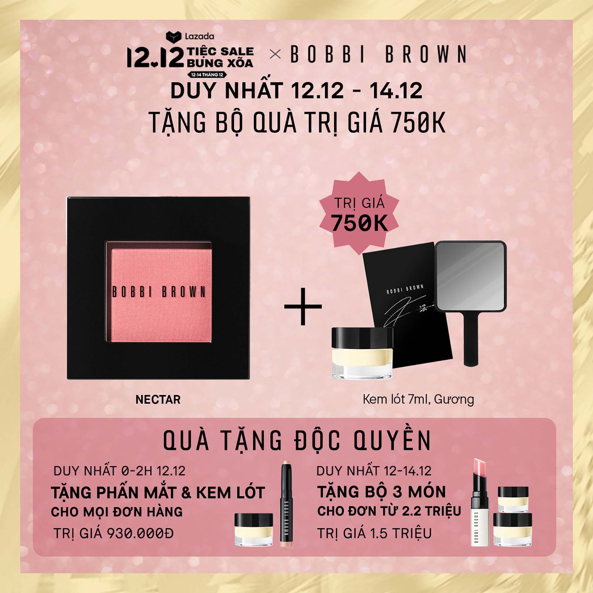 [ĐỘC QUYỀN 12.1] Phấn má hồng Bobbi Brown Blush 3.7g
