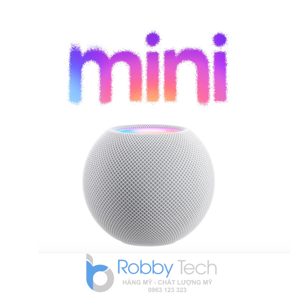 Apple HomePod mini  NEW SEAL -  Loa thông minh mới nhất của Apple, tích hợp trợ lý ảo Siri - Robby Tech