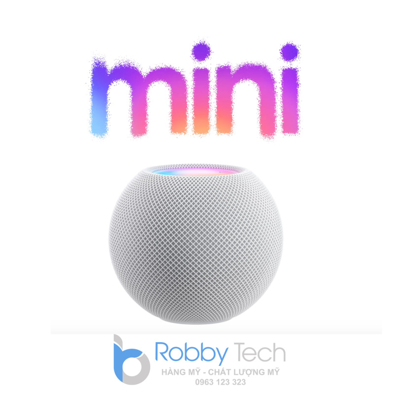 Apple HomePod mini  NEW SEAL -  Loa thông minh mới nhất của Apple, tích hợp trợ lý ảo Siri - Robby Tech