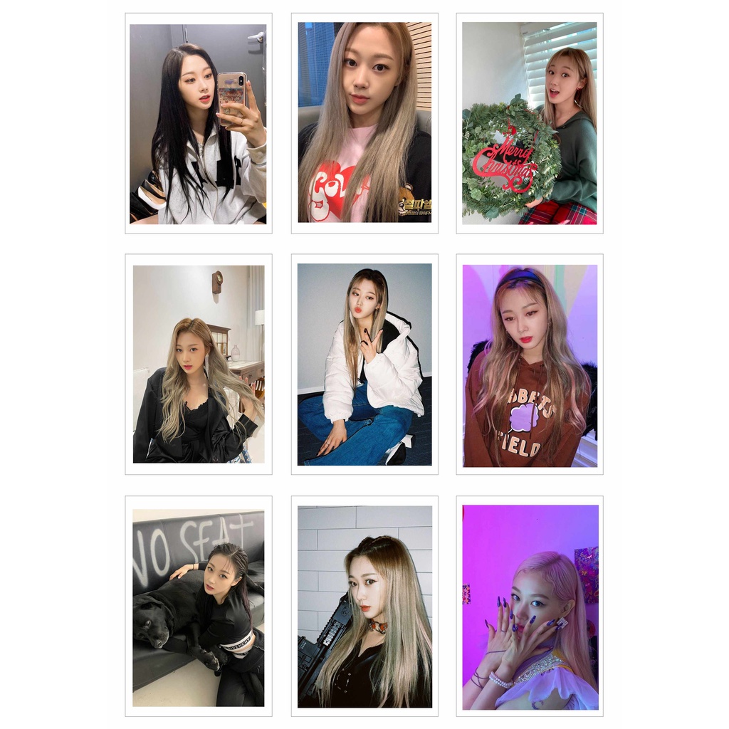 [Ép Lụa] Lomo Card 36 Ảnh AESPA - GISELLE