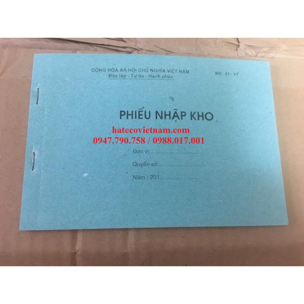 Phiếu nhập kho 1 liên a5 bãi bằng