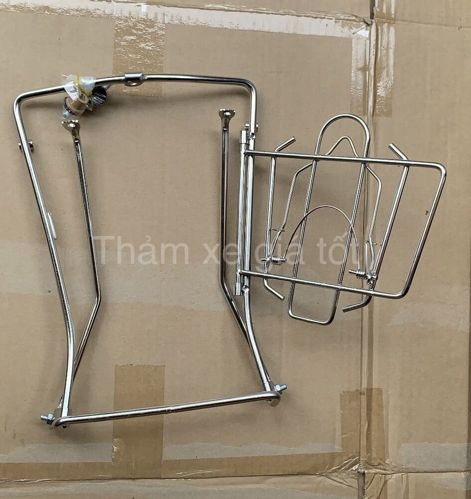 Baga giữa, baga inox xe Suzuki Impulse dày 8 ly