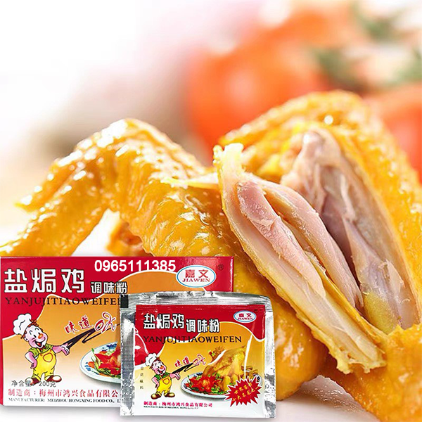 Bột gà ủ muối 200g